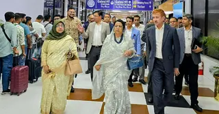 হজযাত্রার উদ্বোধনের প্রস্তুতি পর্যবেক্ষণে বিমানমন্ত্রী-প্রতিমন্ত্রীর বিমানবন্দর পরিদর্শন